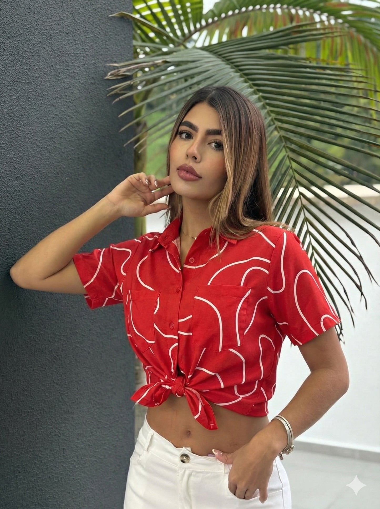 Blusa para dama chaliz