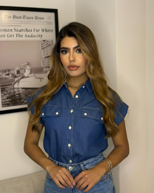 Camisa Chambray dama